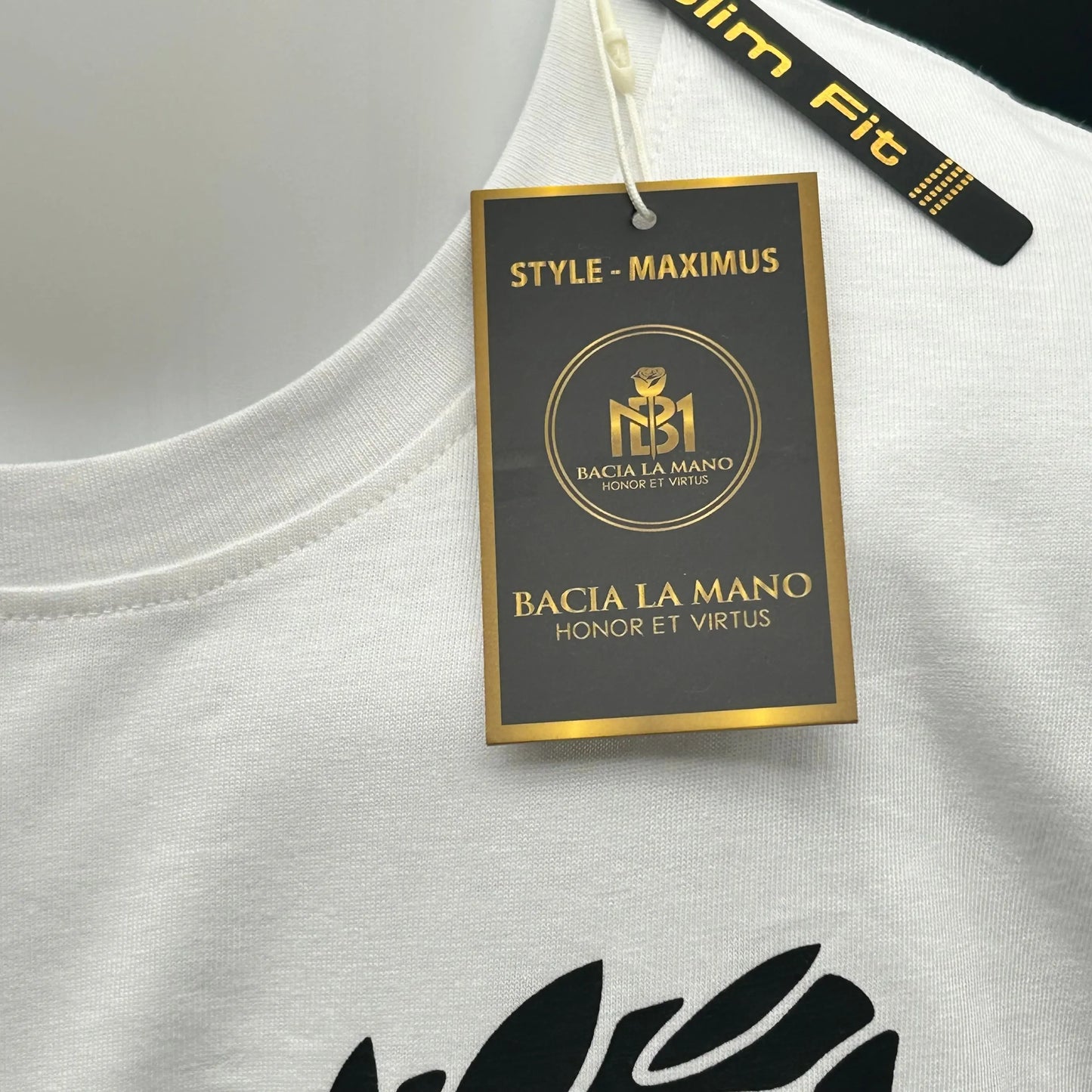 T-shirts BACIA LA MANO collection "MAXIMUS" manches courtes BACIA LA MANO