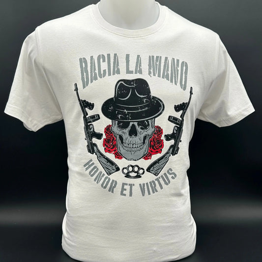 T-shirts BACIA LA MANO collection "PARABELLUM" manches courtes BACIA LA MANO